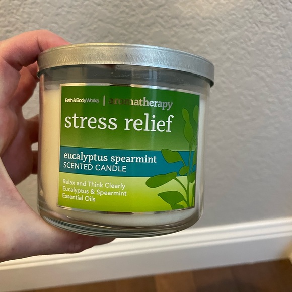 Bath & Body Works Accents Nwt Bath Body Works Stress Relief Candle